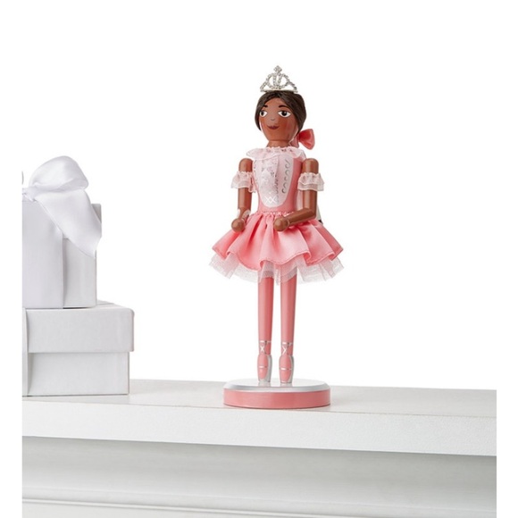 Holiday Lane Nutcrackers 10"H African-American Ballerina Nutcracker